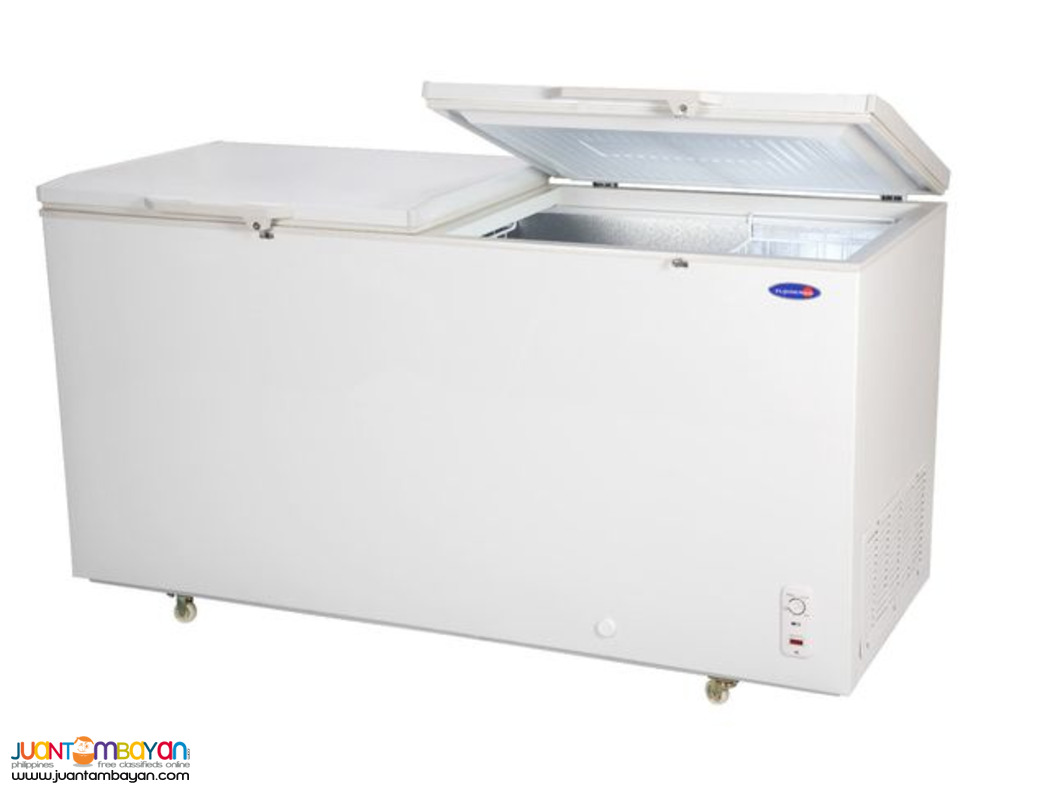 18 Cu Ft Fujidenzo Dual Function Solid Top Chest Freezer For Sale