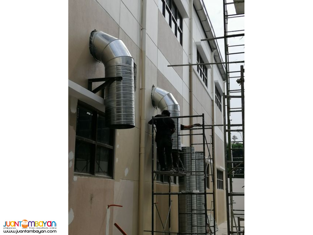 Exhaust/Fresh Air Duct installation and Supply--Bulacan
