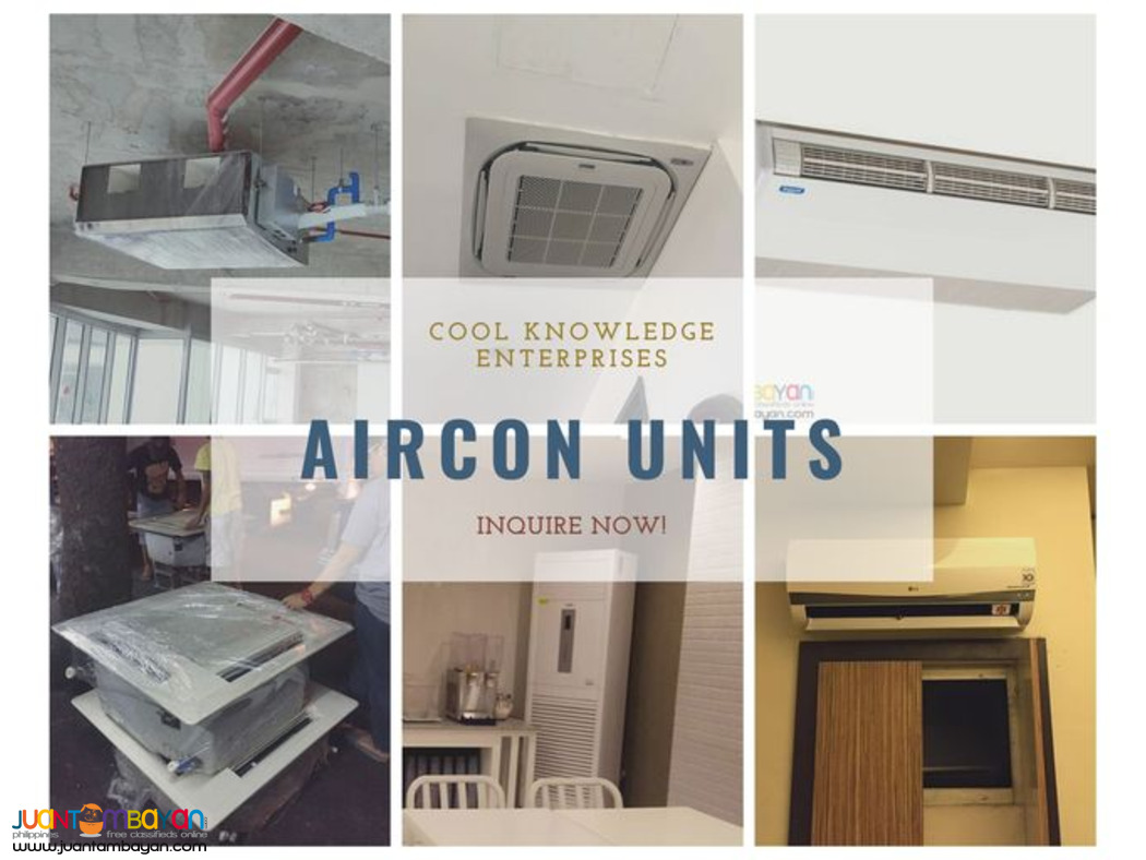 Supply, Install --- Aircon Units / Bulacan