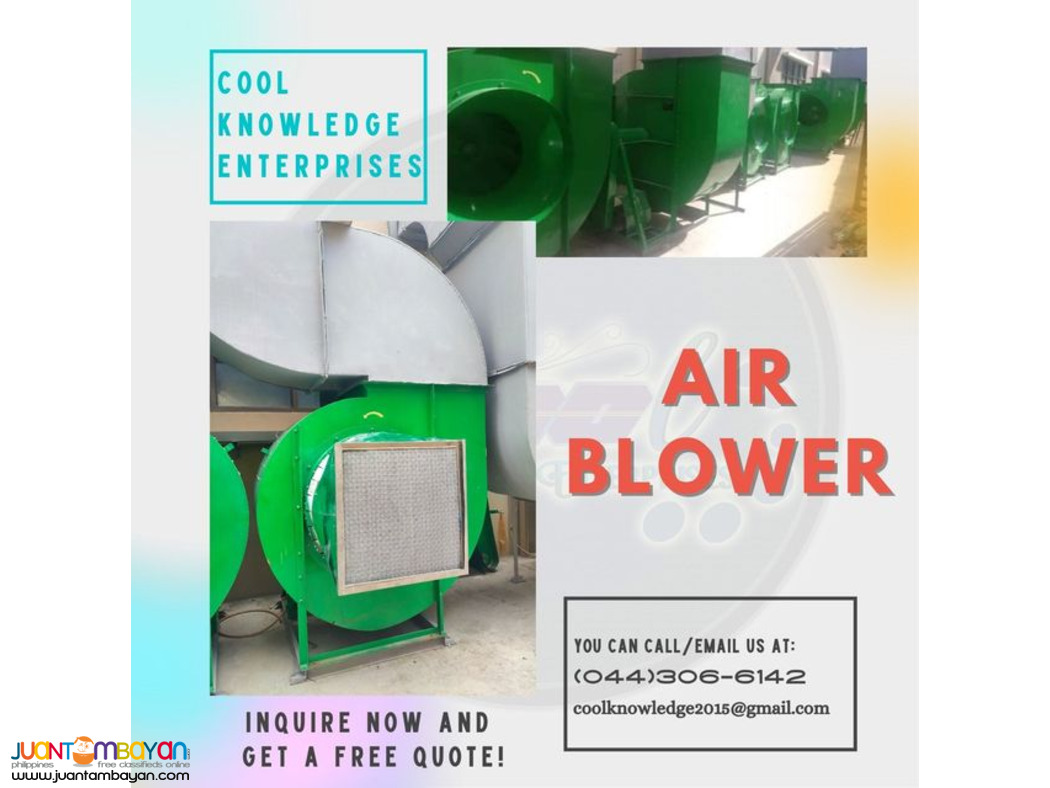 Blowers --- Supply and Install Blowers --- Supply and Install