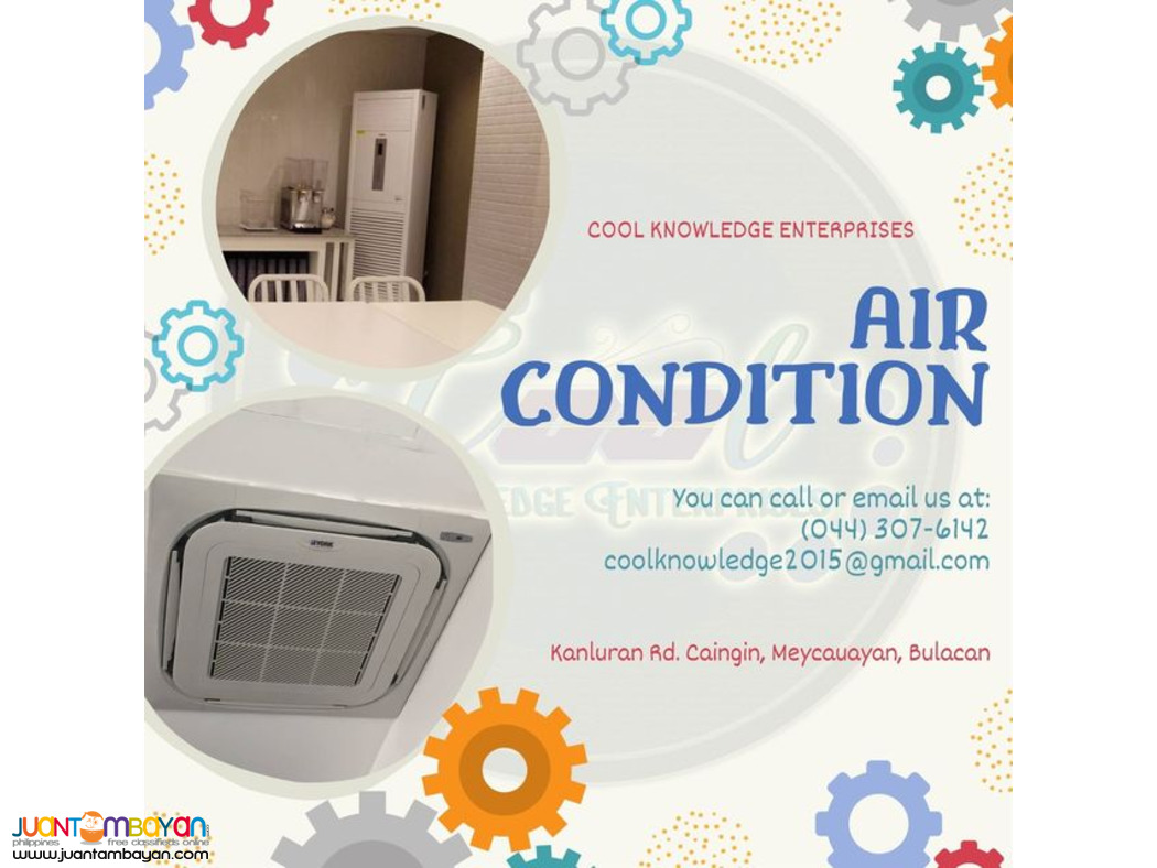 Supply & installation --- Aircon