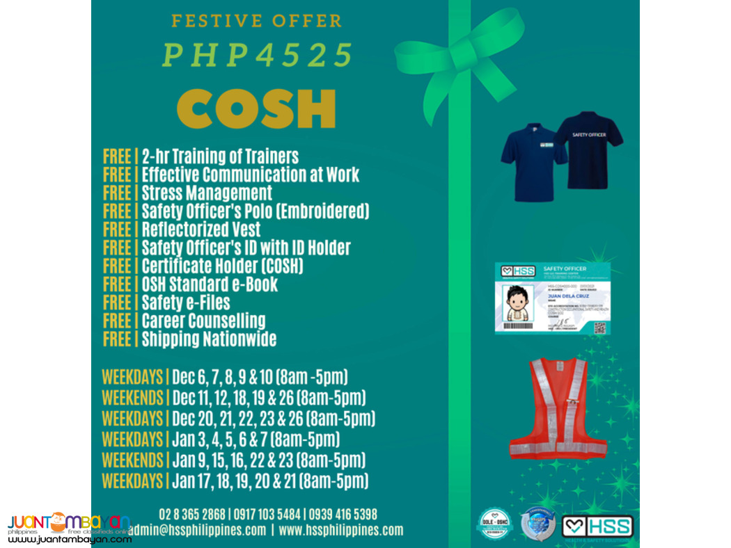 Safety Officer 02 Training | BOSH oR COSH