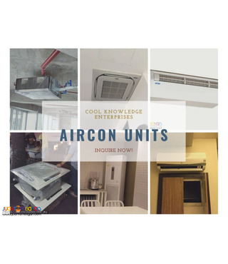 Installation & Supply --- Aircon