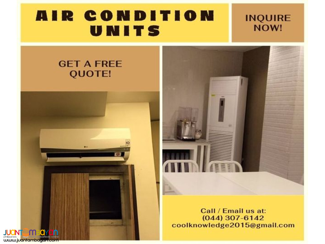 Aircon -- Installation & Supply