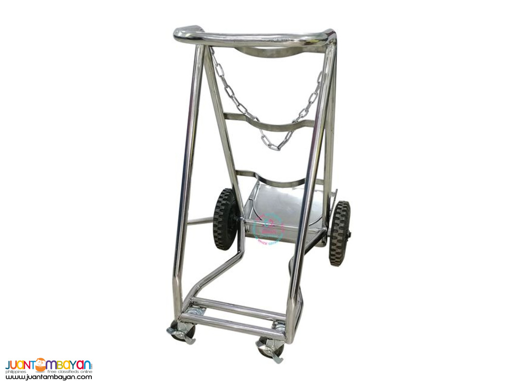 Oxygen Tank Cart, 50 Lbs.