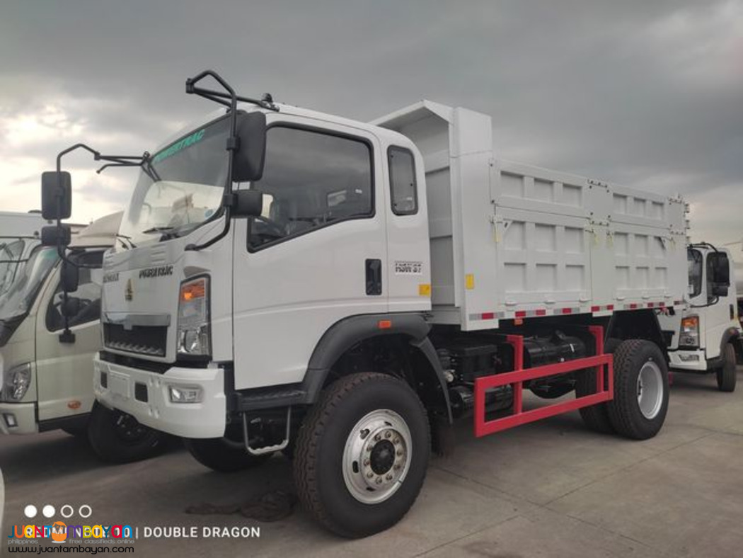 SINOTRUK HOMAN H3 4X4 DUMP TRUCK 6-WHEELER 10M³ EURO 4
