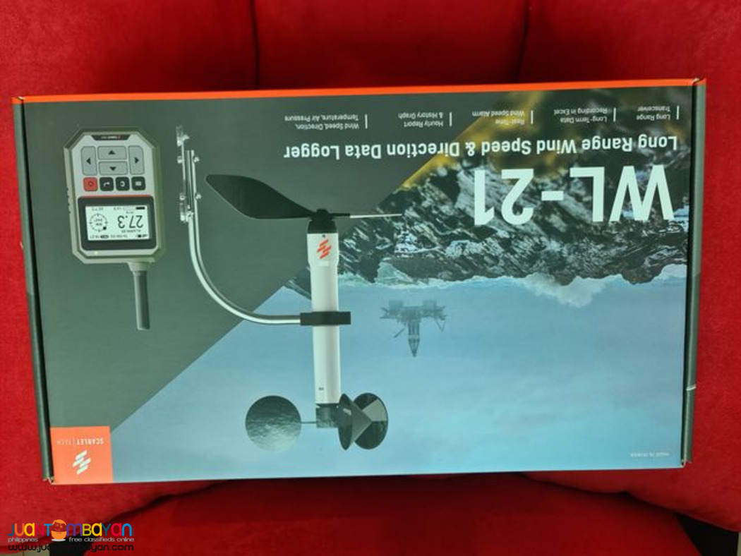 Wireless Anemometer, Crane Anemometer, Weather Station