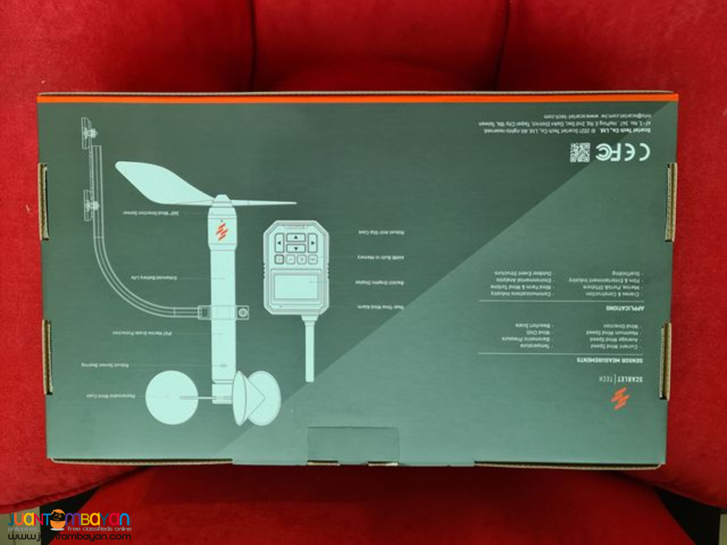 Wireless Anemometer, Crane Anemometer, Weather Station