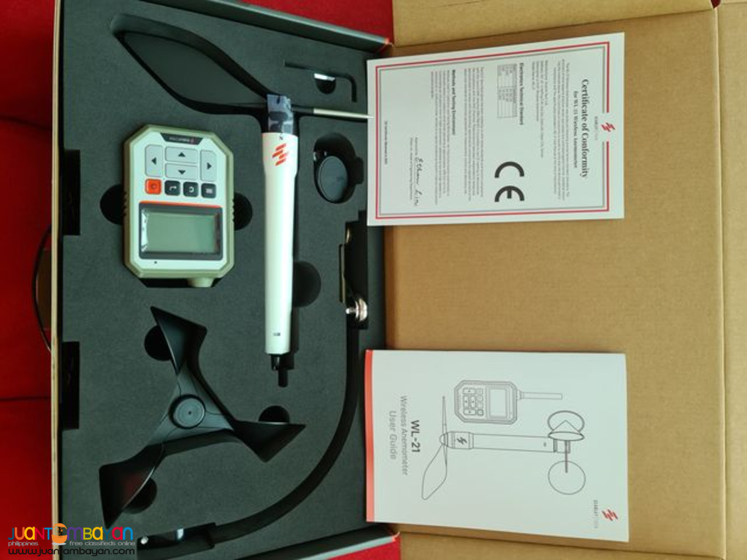 Wireless Anemometer, Crane Anemometer, Weather Station