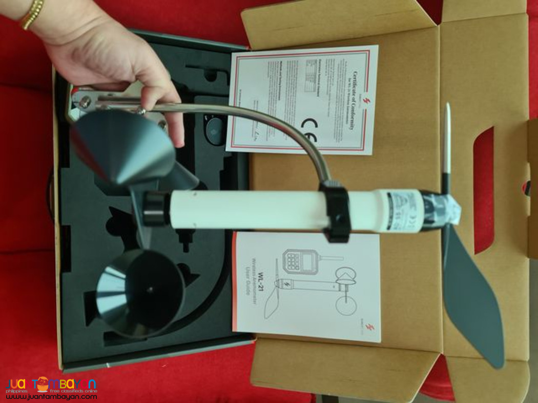 Wireless Anemometer, Crane Anemometer, Weather Station