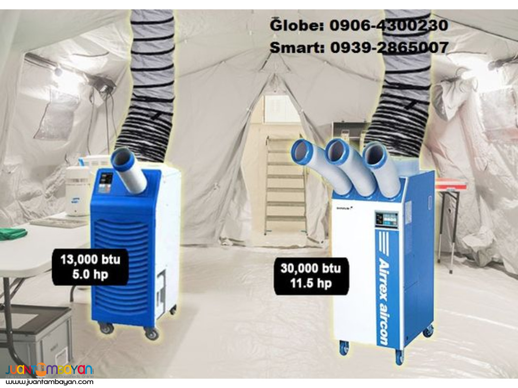 Airrex portable aircon Rental and Sales