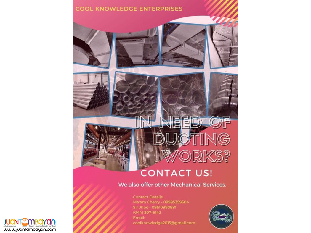 Bulacan Ducting works ** Supplies/Installation