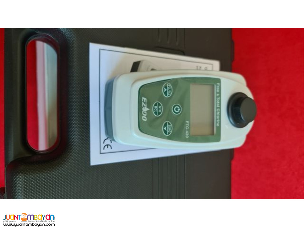 Chlorine Meter, Free Chlorine Meter, Total Chlorine Meter, FTC-420