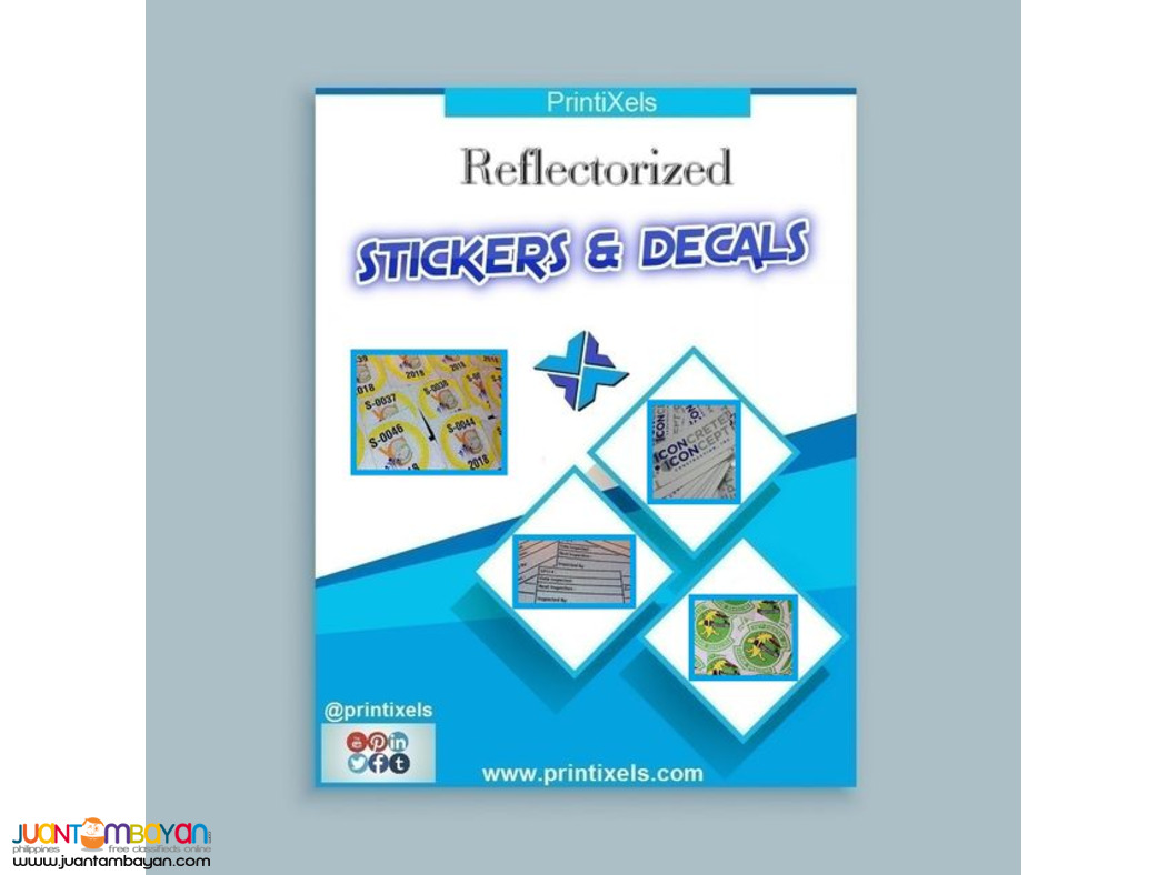Customized Reflective Stickers & Decals Philippines