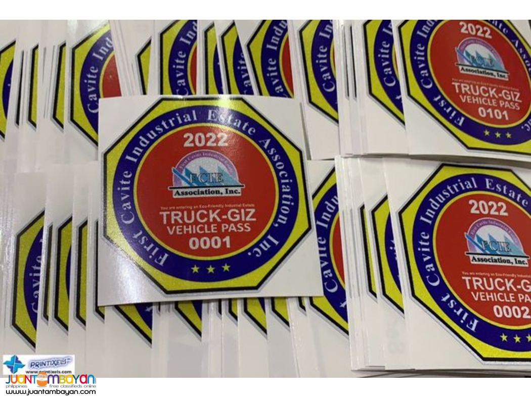 Customized Reflective Stickers & Decals Philippines