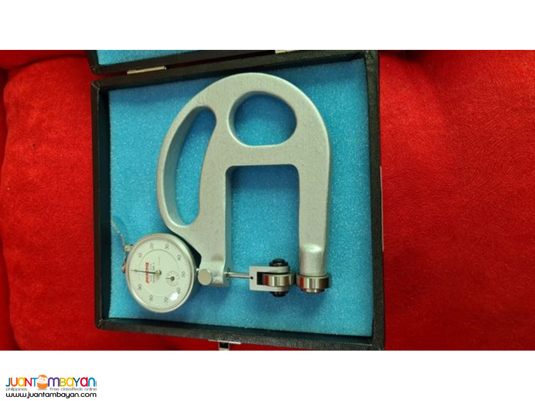 Thickness Gauge, Roller Type Dial Thickness Gauge, Peacock HR1