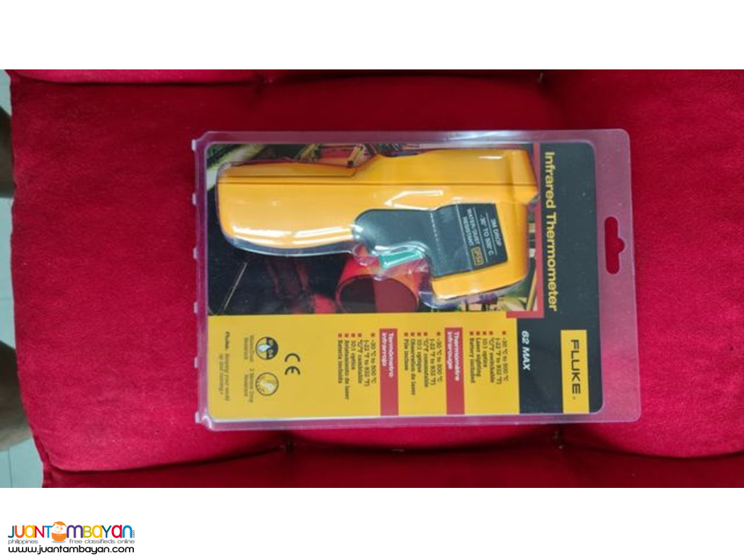 Fluke 62 Max IR Thermometer, Fluke 62 Max, Infrared Thermometer