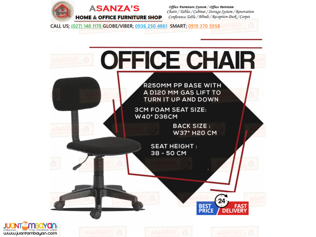 OFFICE STAFF/VISITOR/HIGHBACK CHAIR/FACTORY PRICE