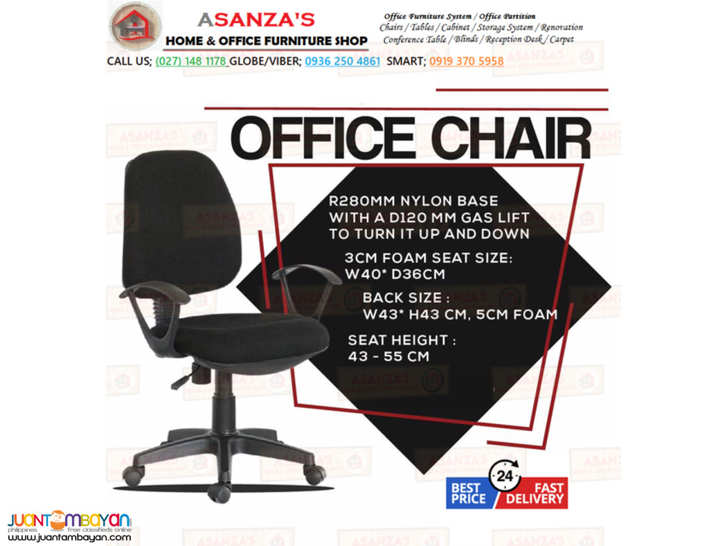 OFFICE STAFF/VISITOR/HIGHBACK CHAIR/FACTORY PRICE