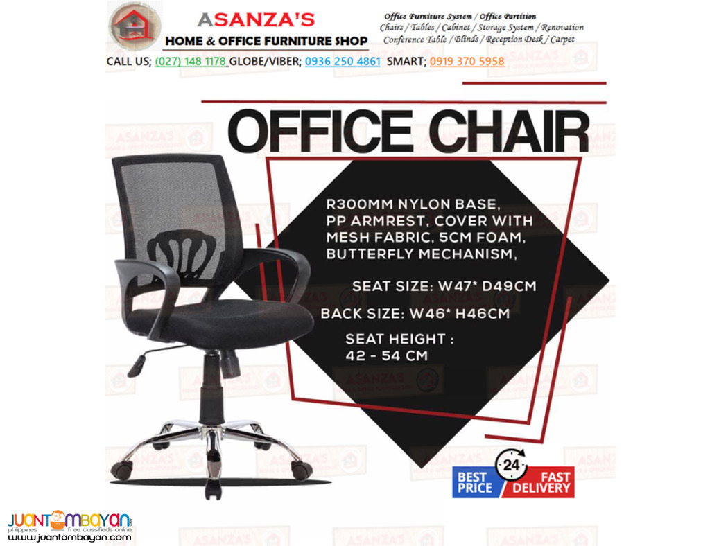 OFFICE STAFF/VISITOR/HIGHBACK CHAIR/FACTORY PRICE
