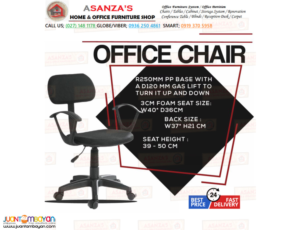 OFFICE STAFF/VISITOR/HIGHBACK CHAIR/FACTORY PRICE