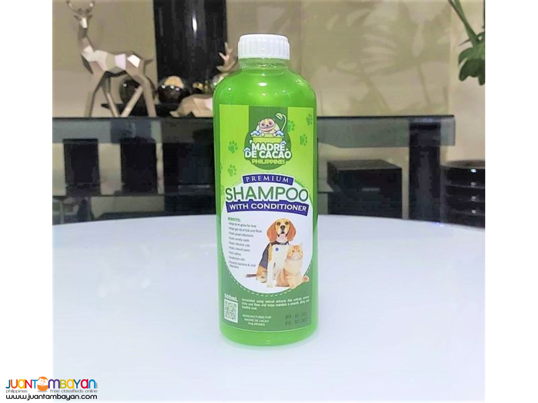Madre de Cacao Premium organic Cat & Dog shampoo with Conditioner