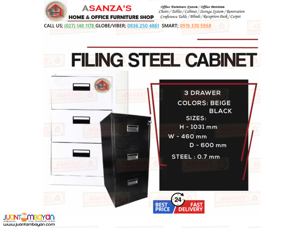 VERTICAL FILING CABINET / FACTORY PRICE *