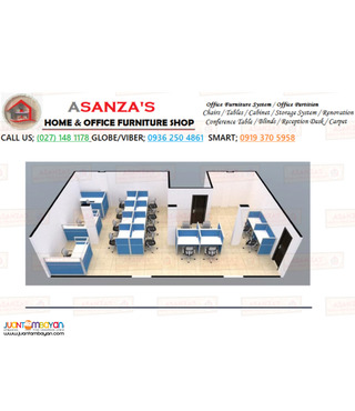 MODERN DESIGN / CUBICLE WORKSTATION / OFFICE PARTITION*