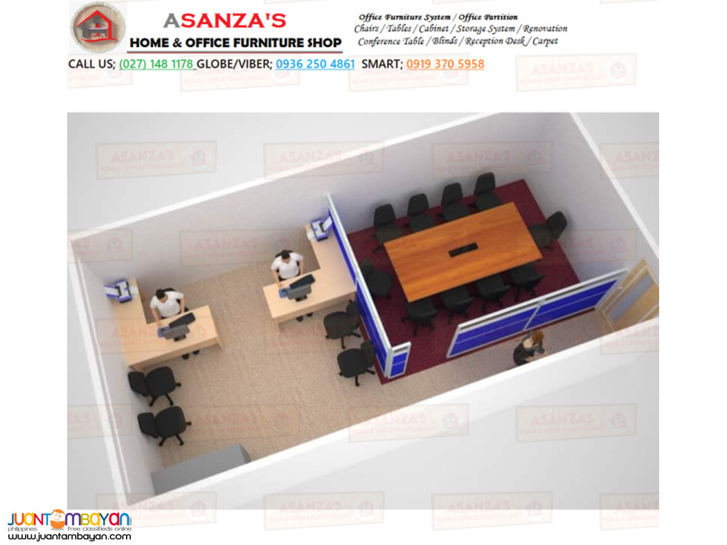 DIVIDER / L-TYPE DESK CUSTOM MADe / DESK / CHAIRS / FACTORY PRICE