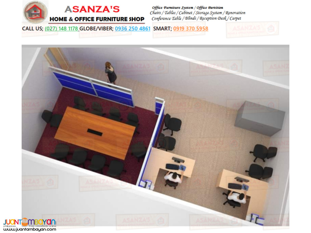 DIVIDER / L-TYPE DESK CUSTOM MADe / DESK / CHAIRS / FACTORY PRICE