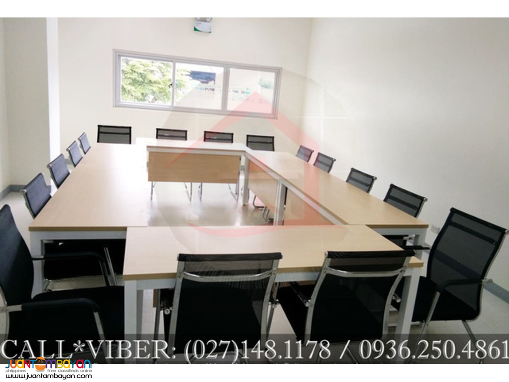 CONFERENCE TABLE / VISITOR MESH CHAIR-FACTORY PRICE*