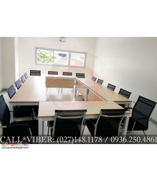 CONFERENCE TABLE / VISITOR MESH CHAIR-FACTORY PRICE*