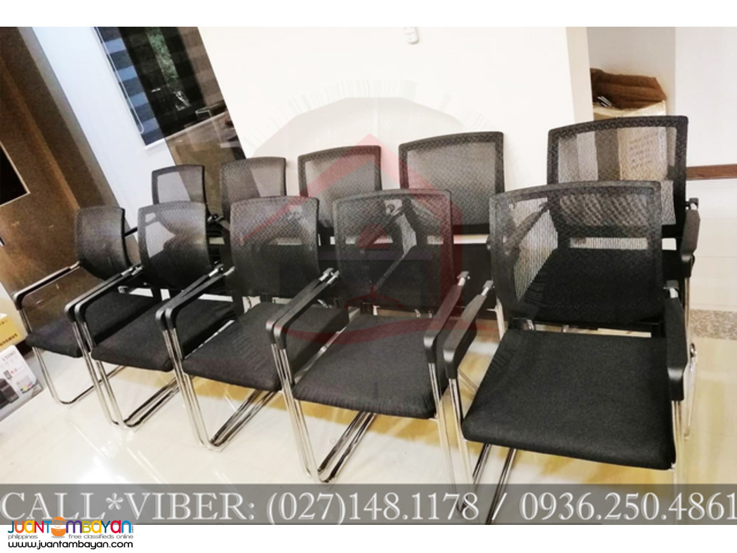CONFERENCE TABLE / VISITOR MESH CHAIR-FACTORY PRICE*