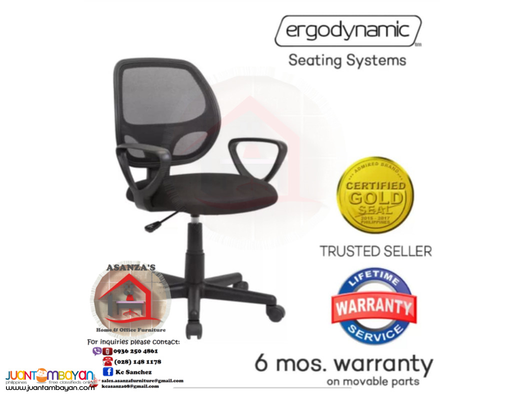 Mid Black Mesh Office Chair / Factory Price