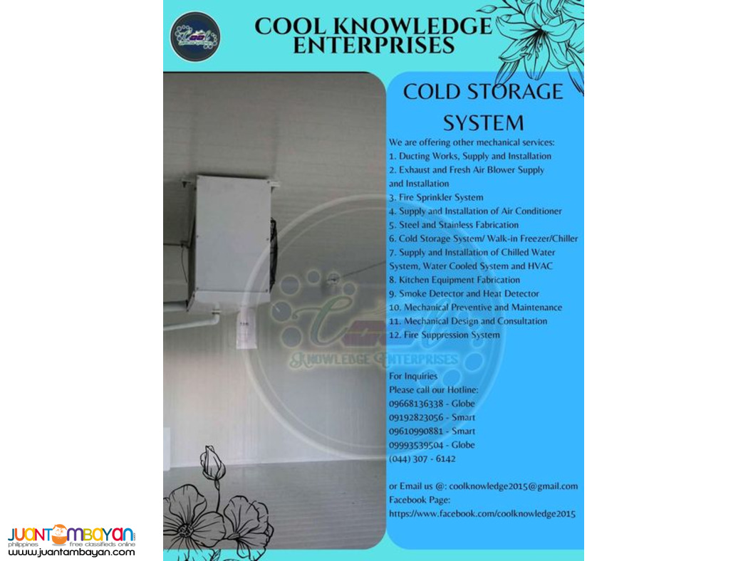 Cold Storage System - Marilao, Bulacan