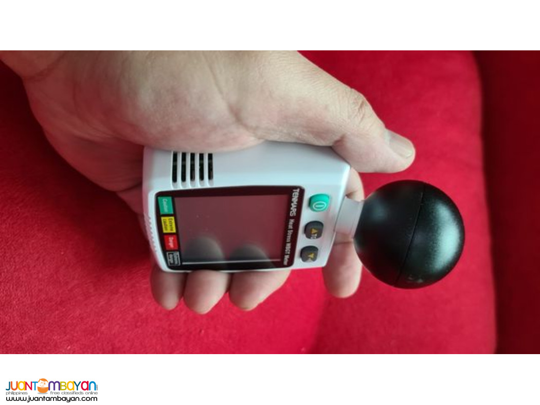 Heat Stress WBGT Meter, Wet Bulb Globe Temperature, Tenmars, TM-288