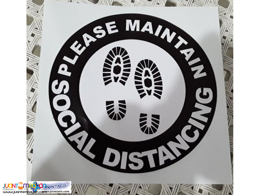 COVID-19 Safety Signs & Stickers Philippines