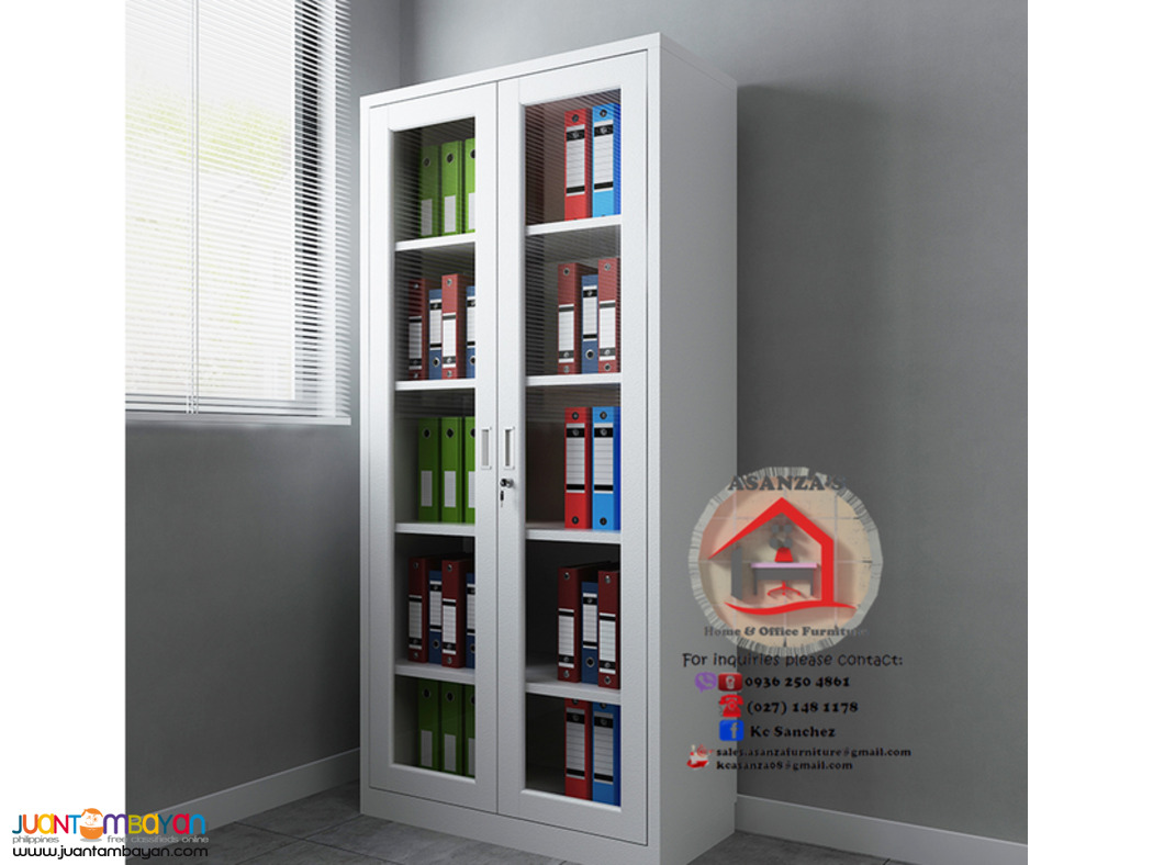 Full Glass Multipurpose Metal Cabinet | Factory Price