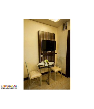 1 BR 36sq.m with Free weekly housekeeping,Wifi,Parking Near Ayala,SM