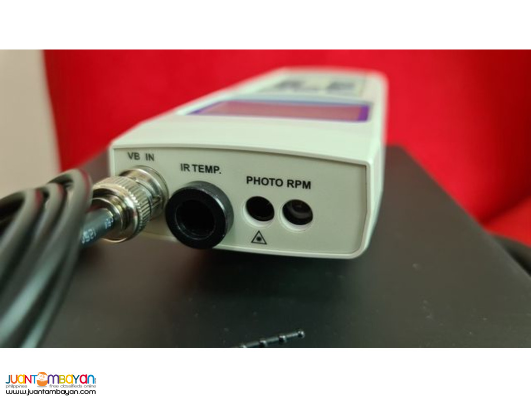 4-in 1, Vibration Meter, Tachometer, IR, Type K Thermometer