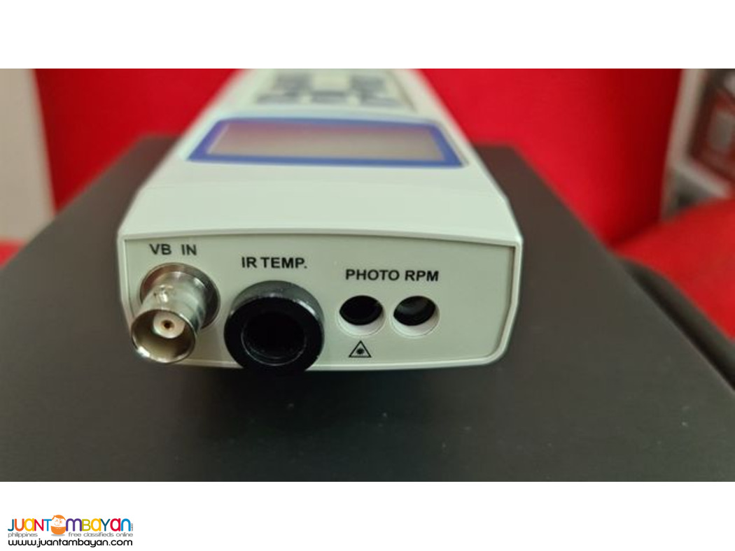 4-in 1, Vibration Meter, Tachometer, IR, Type K Thermometer