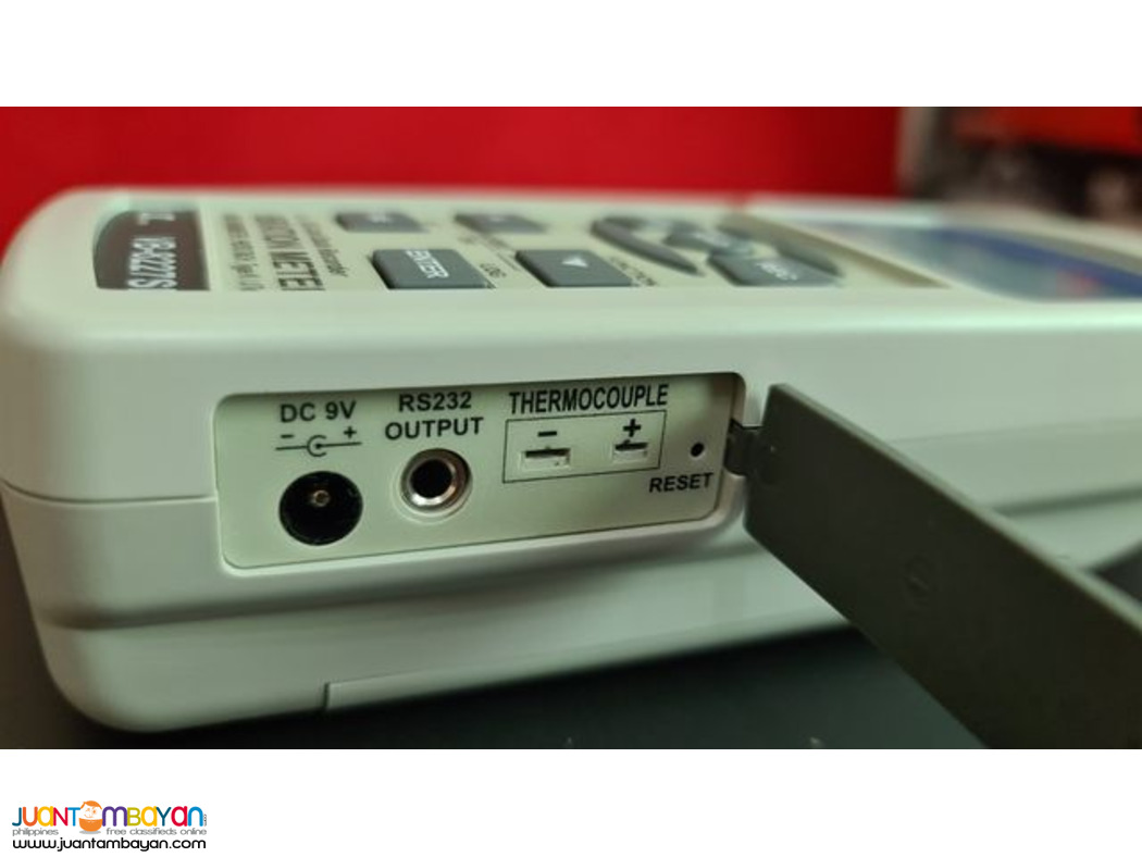 4-in 1, Vibration Meter, Tachometer, IR, Type K Thermometer