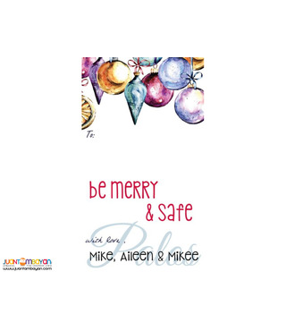 Christmas Gift Tag, Birthday Gift Tag, Family Gift Tag