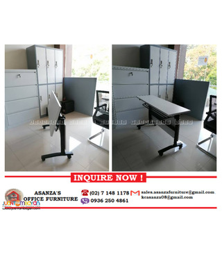 FOLDING TABLE WITH CASTER WHEEL | FACTORY PRICE*(120.160.180Wcm)