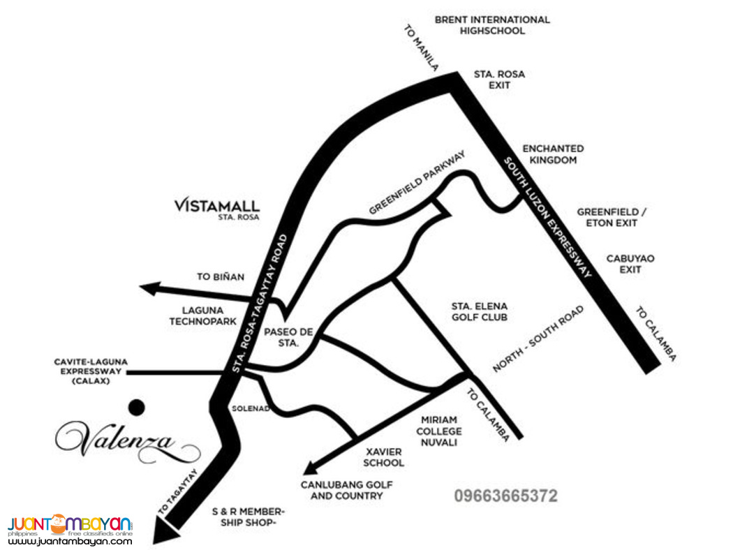 Lot for sale at Valenza Crown Asia, Sta. Rosa Laguna
