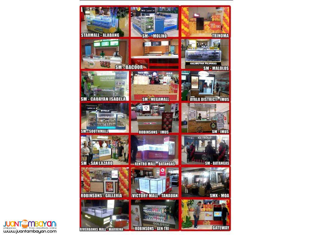 Cart Kiosk Fabrication, Food Stall Food Booth Fabricator