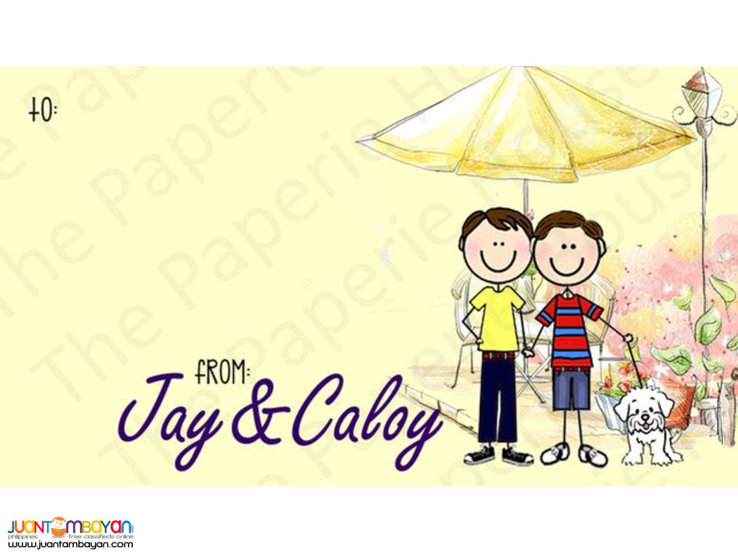 Christmas Gift Tag for Sale, Birthday Gift Tag for Sale