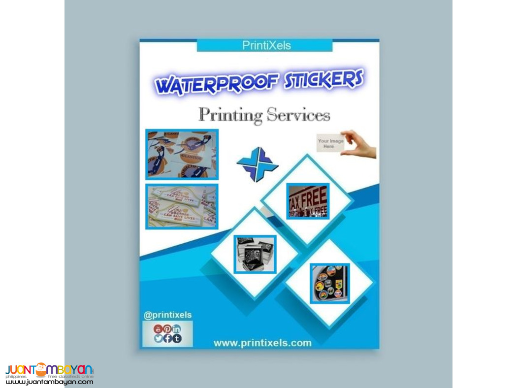 Customized Waterproof Vinyl Stickers Philippines