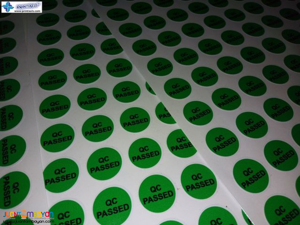 Customized Waterproof Vinyl Stickers Philippines
