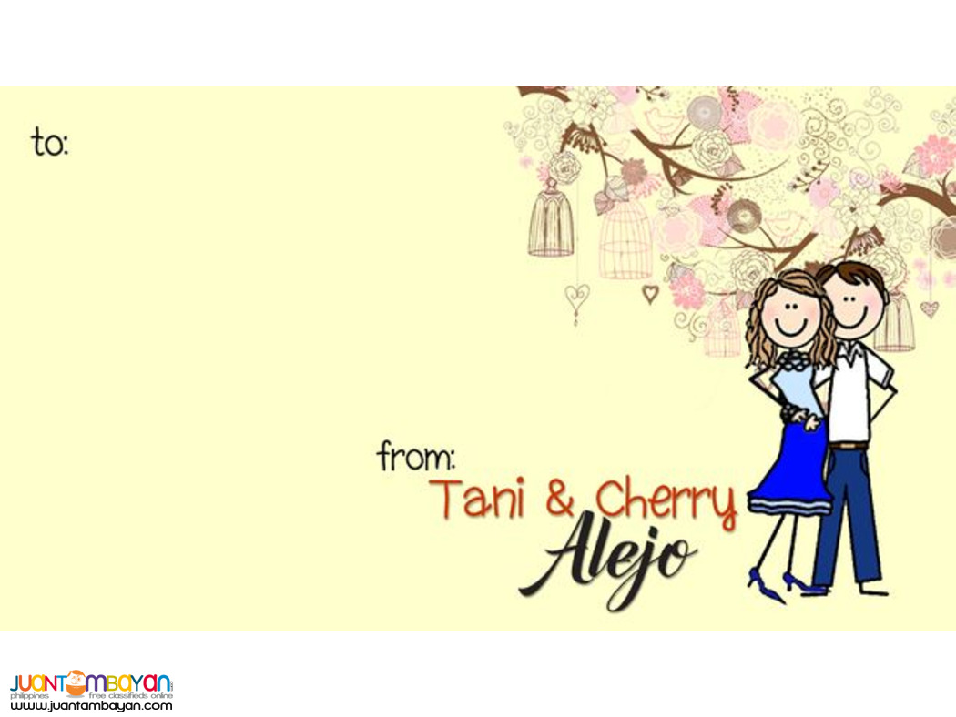 Christmas Gift Tag for Sale, Birthday Gift Tag for Sale